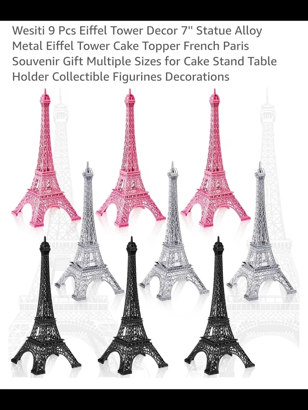 Paris Party Decorations